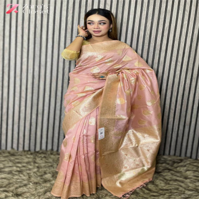 Tissue Border Soft Silk Saree