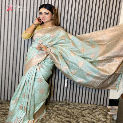Tissue Border Soft Silk Saree