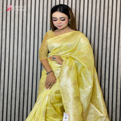 Tissue Border Soft Silk Saree