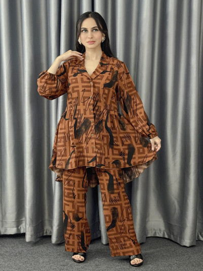 Cocoa Petal Luxe Co-ord