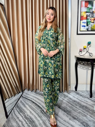 The Autumn Bloom Floral Printed Co-Ord Set